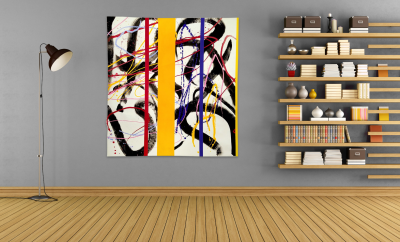 Dana Gordon Striptease Abstract painting 2020