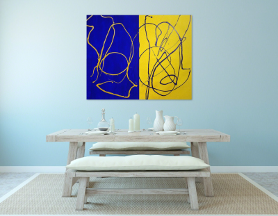 Dana Gordon That Is Abstract painting 2018