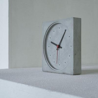 Danese Milano Kuno Prey Concrete Clock 1986