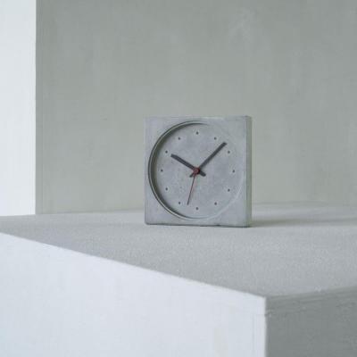 Danese Milano Kuno Prey Concrete Clock 1986