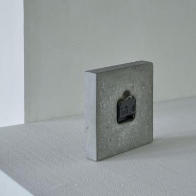 Danese Milano Kuno Prey Concrete Clock 1986