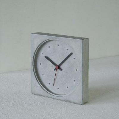 Danese Milano Kuno Prey Concrete Clock 1986