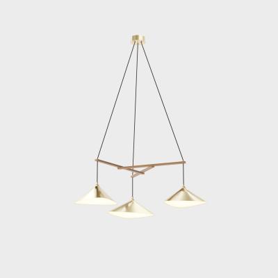 Daniel Becker Daniel Becker Emily 3 Chandelier in Brass