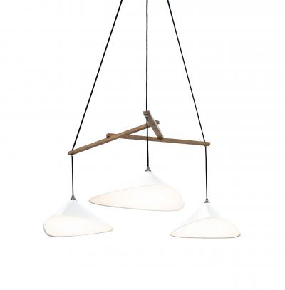 Daniel Becker Daniel Becker Emily 3 Chandelier in Brass