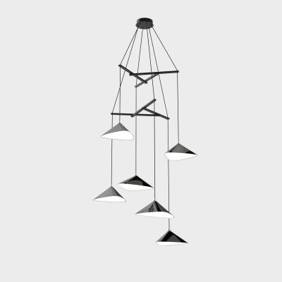 Daniel Becker Daniel Becker Emily Vertikal 6 Chandelier