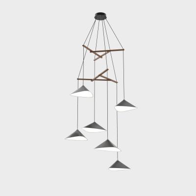 Daniel Becker Daniel Becker Emily Vertikal 6 Chandelier