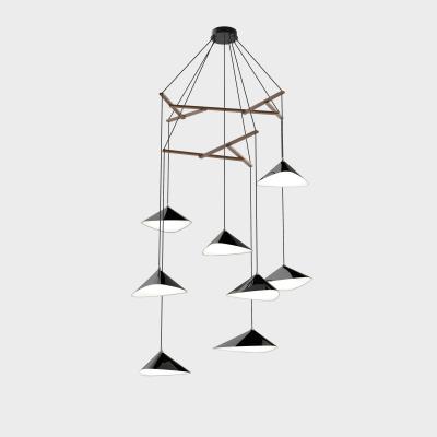 Daniel Becker Daniel Becker Emily Vertikal 8 Chandelier