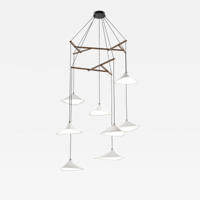 Daniel Becker Daniel Becker Emily Vertikal 8 Chandelier