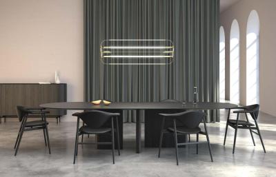 Daniel Becker Large Daniel Becker Charlotte Brass Sculptural Chandelier