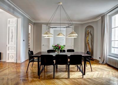 Daniel Becker Large Daniel Becker Emily 5 Chandelier in Brass