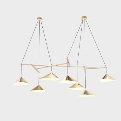 Daniel Becker Monumental Daniel Becker Emily 7 Chandelier in Brass