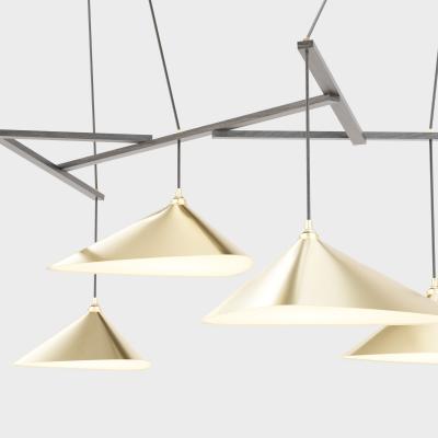 Daniel Becker Monumental Daniel Becker Emily 7 Chandelier in Brass