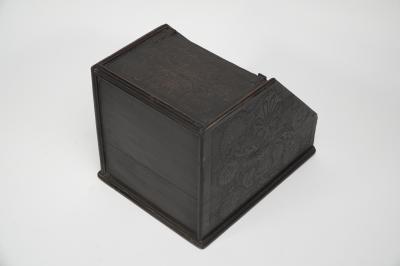 Daniel Cottier style Of An Aesthetic Movement Dark Oak Coal Box