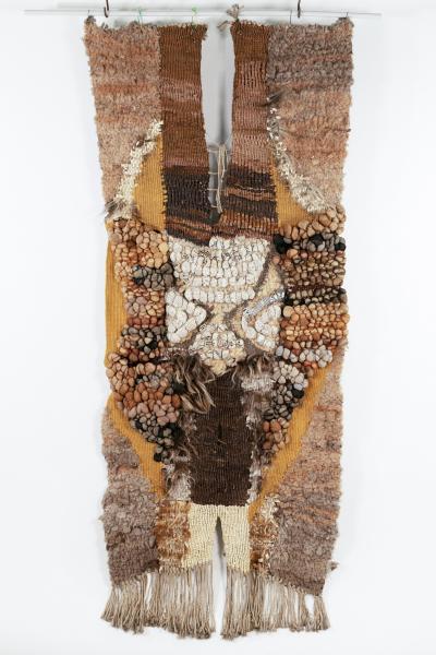 Daniel Dartois Two larges tapestries by A M Monginoux and D Dartois France circa 1970 72