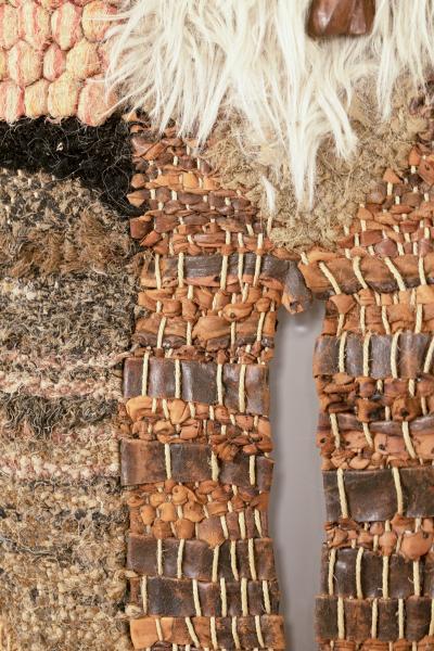 Daniel Dartois Two larges tapestries by A M Monginoux and D Dartois France circa 1970 72