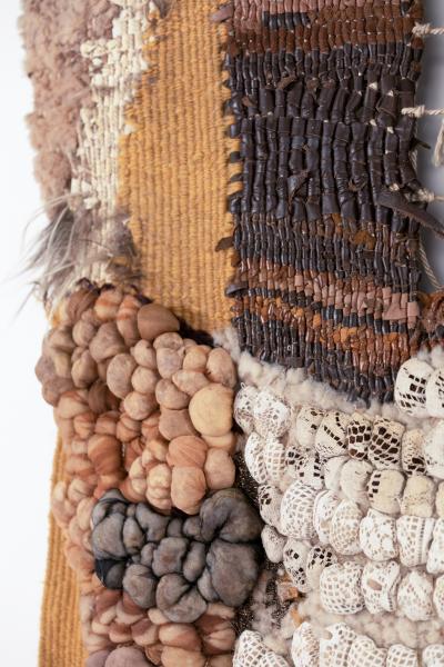 Daniel Dartois Two larges tapestries by A M Monginoux and D Dartois France circa 1970 72