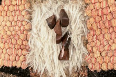 Daniel Dartois Two larges tapestries by A M Monginoux and D Dartois France circa 1970 72