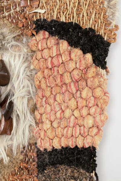 Daniel Dartois Two larges tapestries by A M Monginoux and D Dartois France circa 1970 72