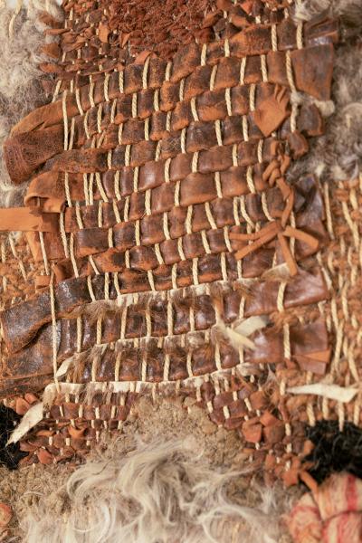 Daniel Dartois Two larges tapestries by A M Monginoux and D Dartois France circa 1970 72