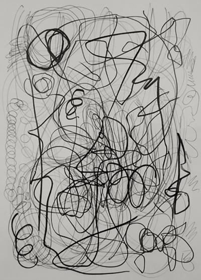 Daniel Firman I REFUSE TO DRAW TODAY Contemporary drawing