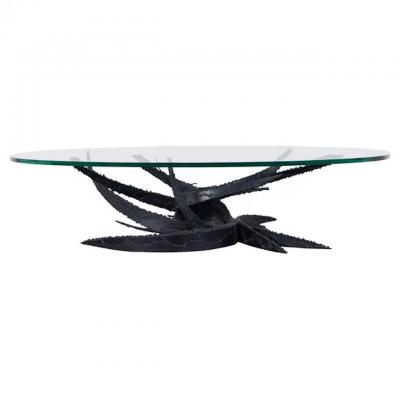 Daniel Gluck Daniel Gluck Bronze Brutalist Coffee Table