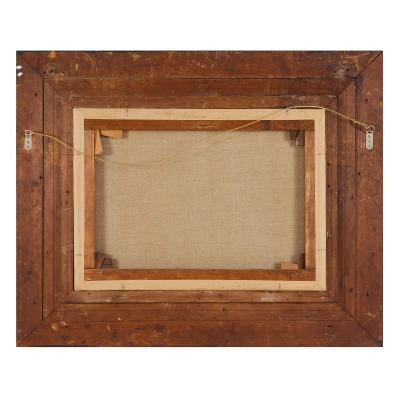 Daniel Israel Antique Orientalist and anti Semitic oil painting by Daniel Israel