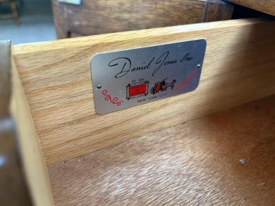 Daniel Jones Inc Unique Pair Daniel Jones inc Walnut Spanish Revival Night Stand End Table