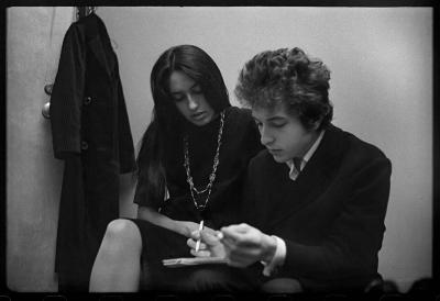 Daniel Kramer Bob Dylan Joan Baez Backstage at New Yorks Philharmonic