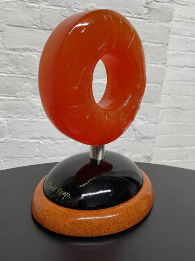 Daniel Meyer Lifesaver Candy Sculpture by Daniel Meyer Signed
