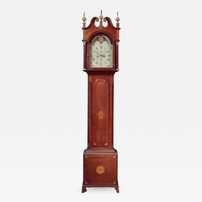 Daniel Porter FEDERAL INLAID TALL CASE CLOCK