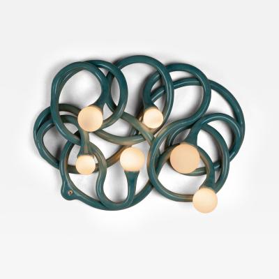 Daniel Shapiro 6 Globe Wall Squiggle 2022