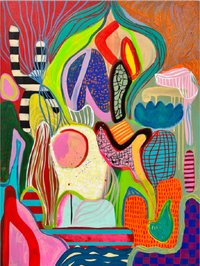Daniela Marin Barotr pico V Abstract painting 2023