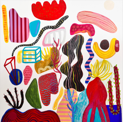 Daniela Marin Medusae I Abstract painting 2023