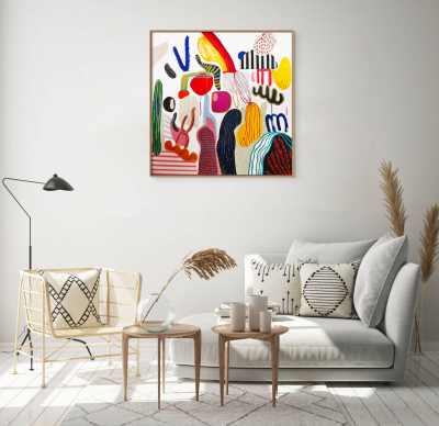Daniela Marin Medusae II Abstract painting 2023