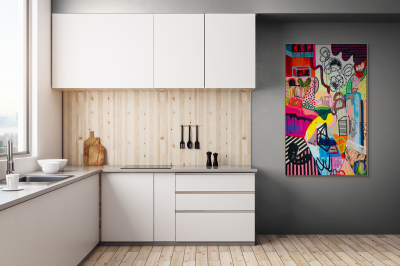Daniela Marin Vista I Abstract painting 2023