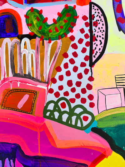 Daniela Marin Vista I Abstract painting 2023