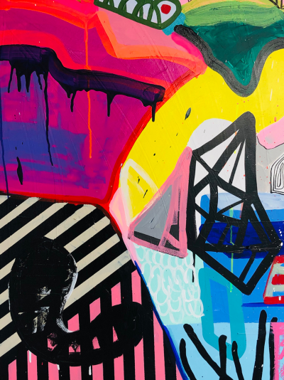 Daniela Marin Vista I Abstract painting 2023