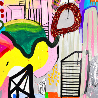 Daniela Marin Vista I Abstract painting 2023