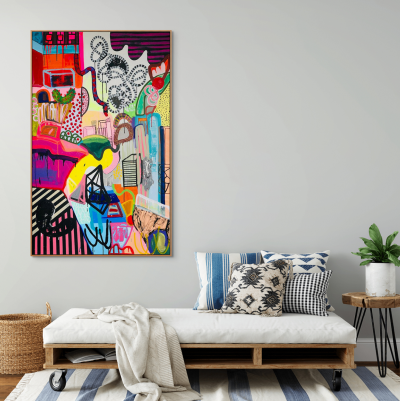 Daniela Marin Vista I Abstract painting 2023