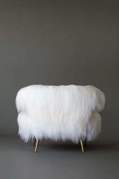 Daniele Albright Woolly Bella White