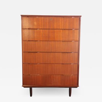 Danish 6 draws teak dresser