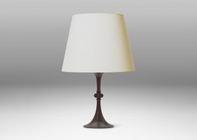 Danish Art Deco Table Lamp in Bronze