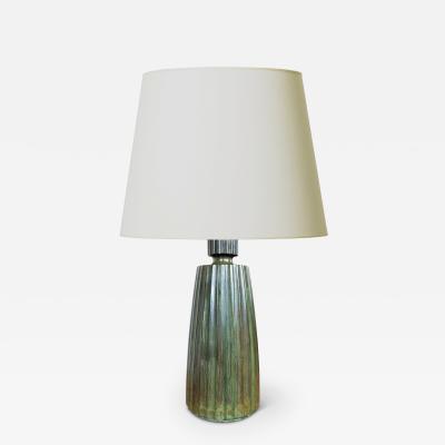 Danish Art Deco Table Lamp in Bronze