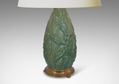 Danish Art Nouveau Table Lamp