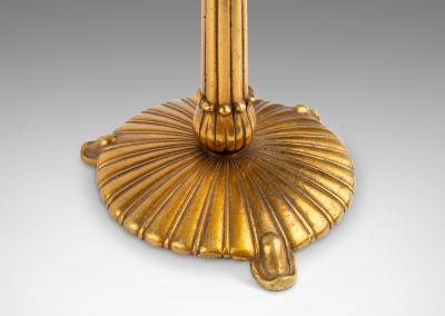 Danish Art Nouveau Table Lamp