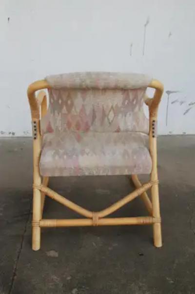 Danish Beatwood Tiki Style Armchairs