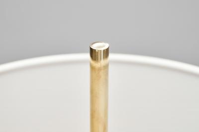 Danish Brass Table Lamp with Tripod Base Denmark 20th century
