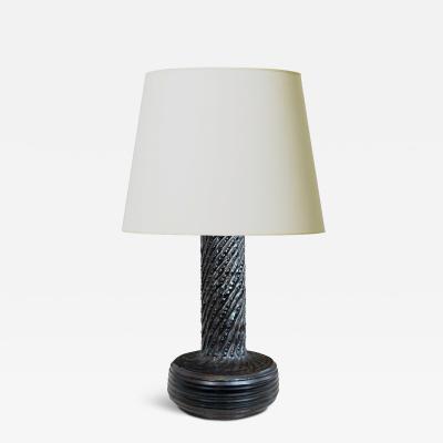 Danish Brutalist Table Lamp