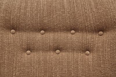 Danish Cabinetmaker Armchair in Light Brown Upholstery Denmark 1940s