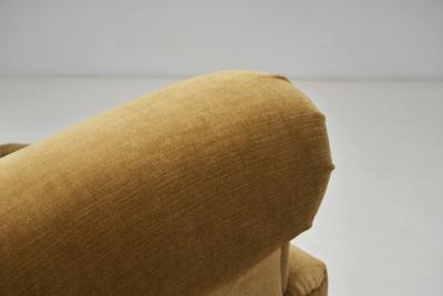 Danish Cabinetmaker Armchair with Beech Legs Denmark ca 1940s